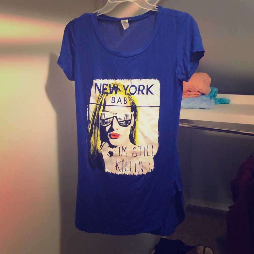 New York Women’s Dark Blue T-Shirt